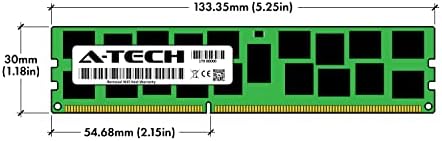 A-Tech 96GB זיכרון RAM עבור Dell PowerEdge T320, T420, T620 שרתי מגדל | DDR3 1600MHz ECC-RDIMM PC3-12800 2RX4